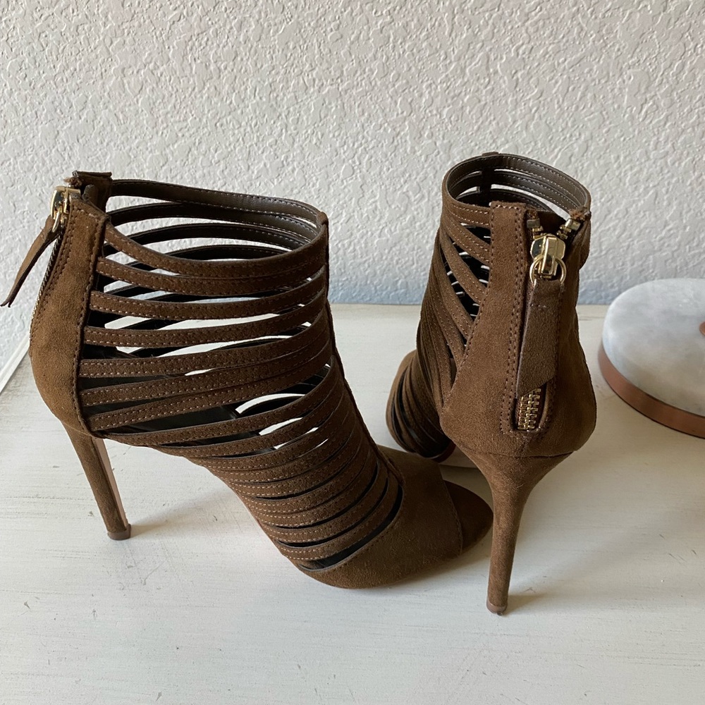 Zara brown heels
